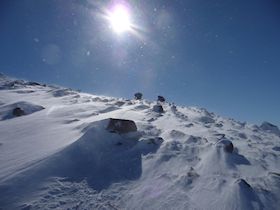 Winter Skills Course climbing Cairngorm Mountain.