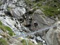 Alpine bridge on the Europaweg