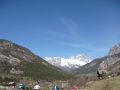 After a death defying Via Ferrata in the alps. The Forward Assist team calm their nerves.