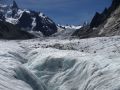 Alpine Mer de Glace in Chamonix