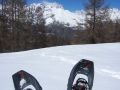 Alpine snowshoeing Ecrins
