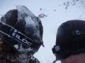 Navigating in near white-out conditions